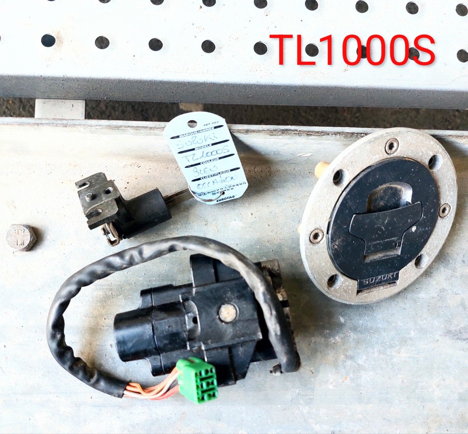 Pour SUZUKI TL 1000 S de 2001, kit de serrures, Enlèvement ou Envoi