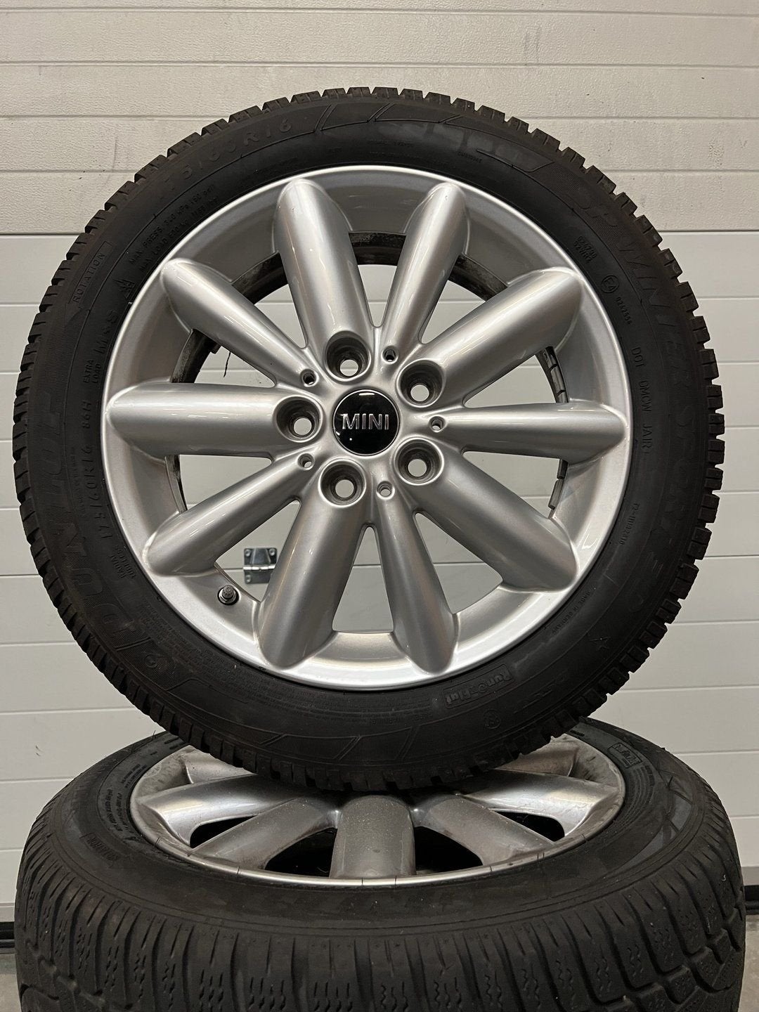 16’’ MINI COOPER VELGEN WINTERBANDEN F55 F56 F57 STYLING JCW, Pneus et Jantes, Pneus hiver, Véhicule de tourisme, -