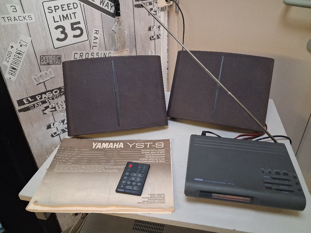 Komplete Yamaha YST-9 Audio Set – Met Speakers, Audio, Tv en Foto, Stereoketens, Overige merken, Ophalen of Verzenden, Zo goed als nieuw