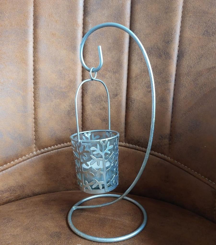 Theelicht, Gebruikt, Overige kleuren, Ophalen of Verzenden, Metaal