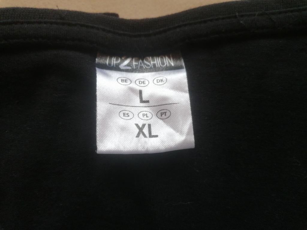 T-shirts V-hals mt L, Ophalen of Verzenden, Zwart