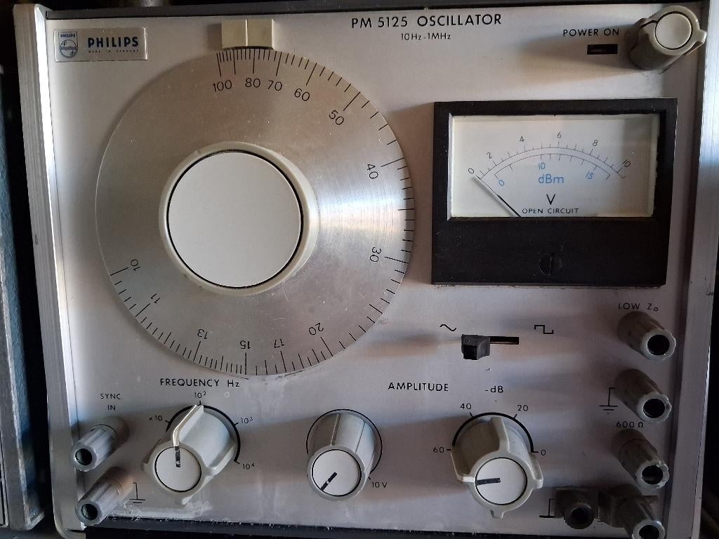 Laagfrequent Oscillator philips PM5125, Audio, Tv en Foto, Cassettedecks, Ophalen of Verzenden, Enkel, Philips