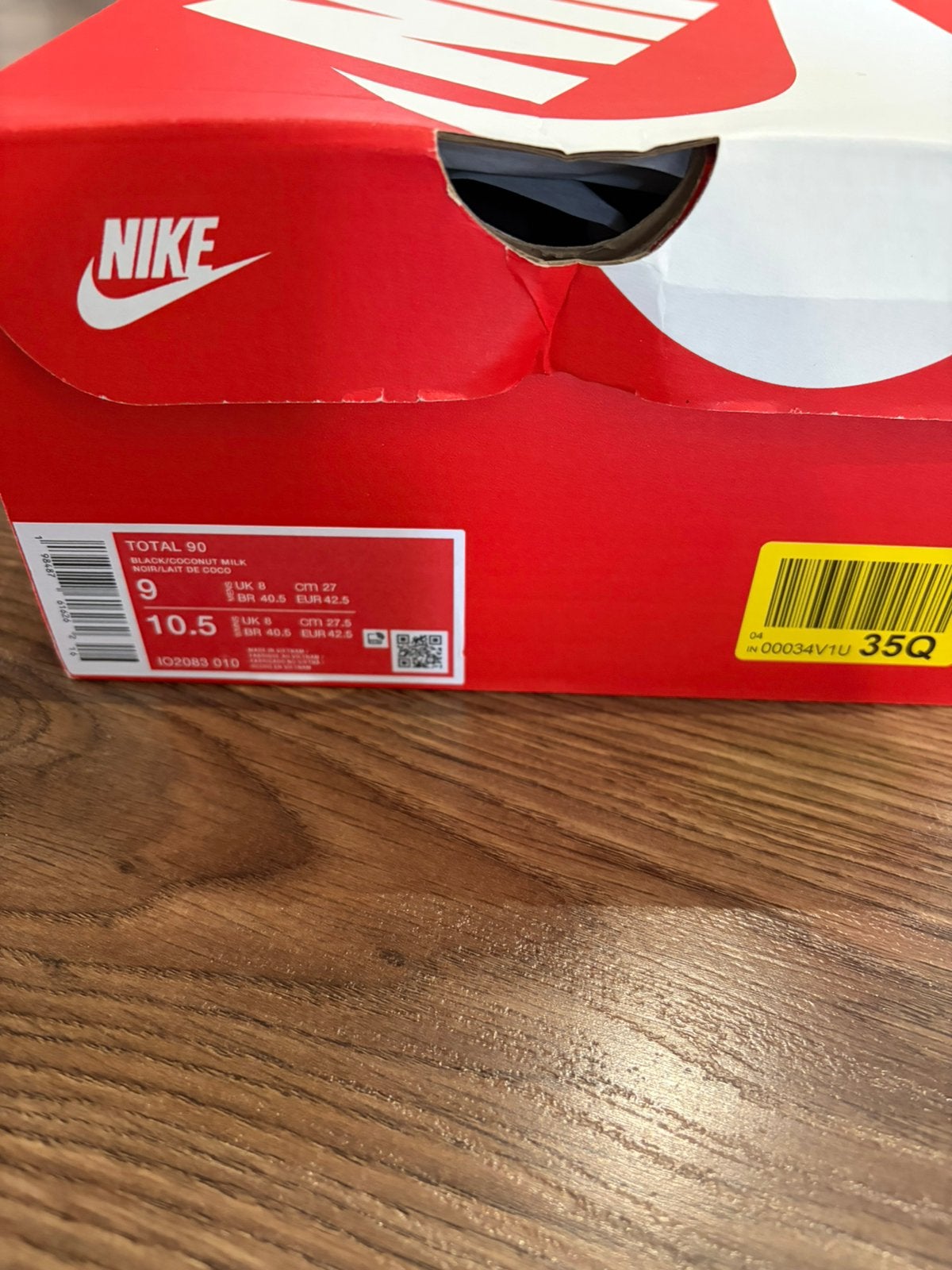 Nike total 90, Kleding | Heren, Schoenen, Ophalen, Nieuw, Zwart, Sportschoenen