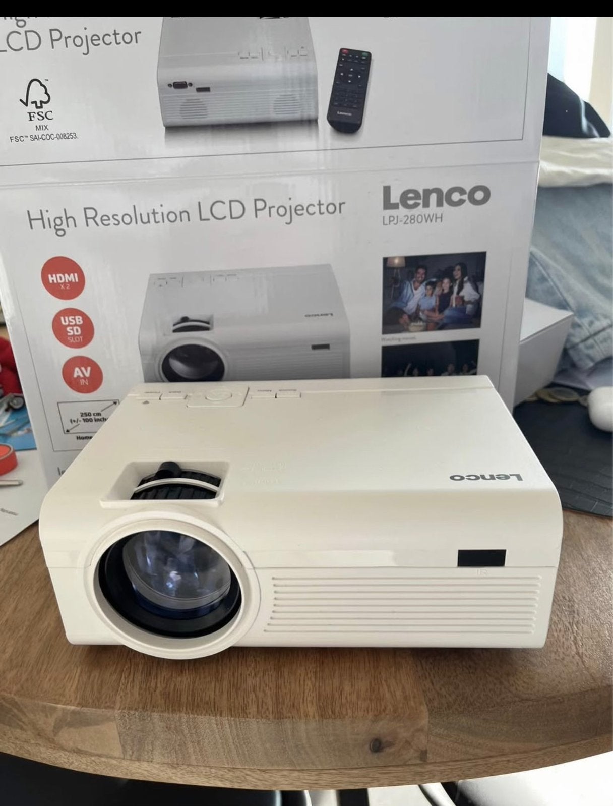 Lenco projector, Ophalen, Zo goed als nieuw