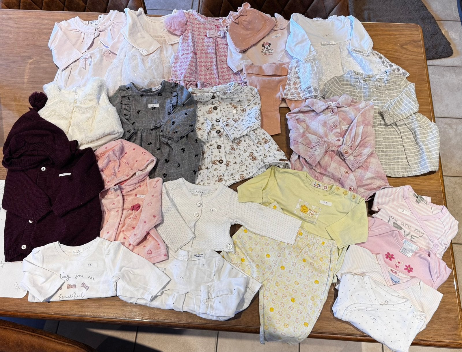 Forfait d'hiver pour filles 56, Enfants & Bébés, Enlèvement, Comme neuf, Taille 56