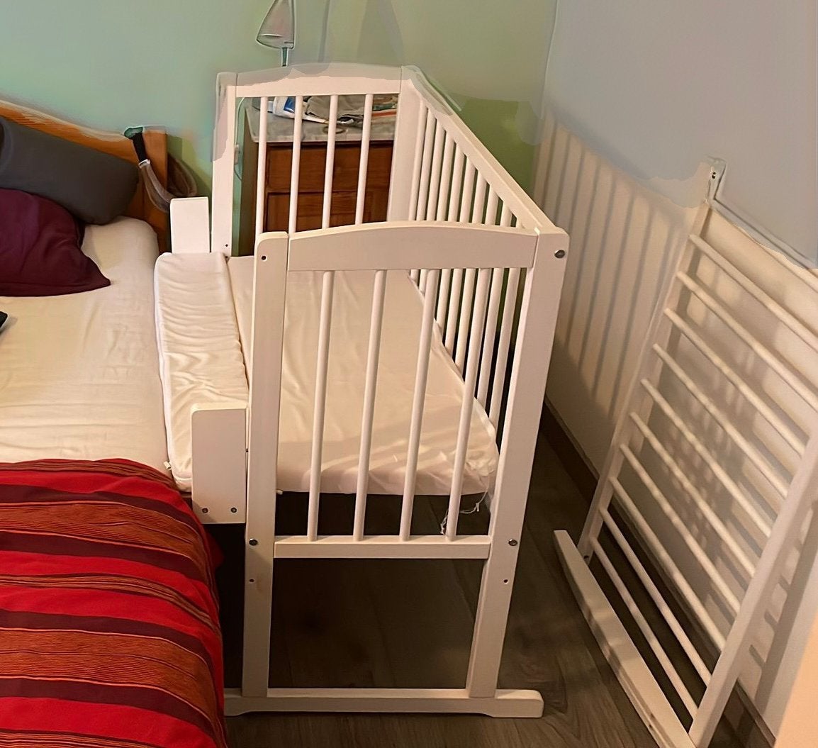 cosleeper hout (gratis), Ophalen, Gebruikt, Wieg