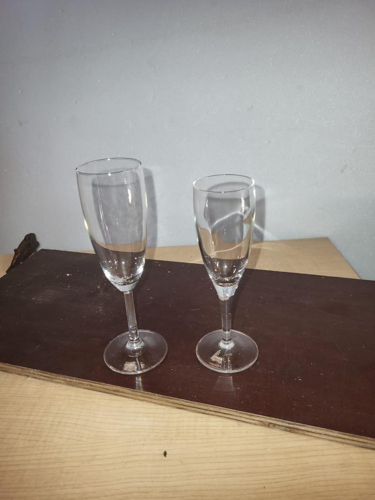 portoglazen 2x, Huis en Inrichting, Ophalen of Verzenden, Zo goed als nieuw, Glas, Glas of Glazen