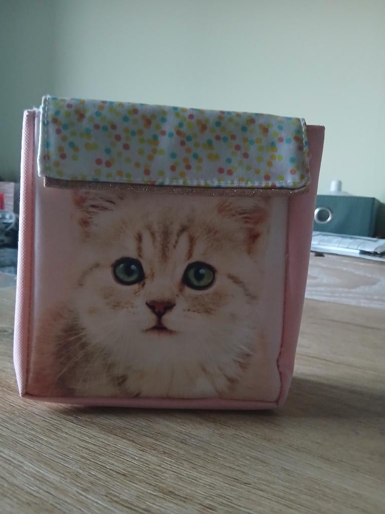 make-up tas, Bijoux, Sacs & Beauté, Trousses de toilette, Enlèvement, Comme neuf, Rose, Fille