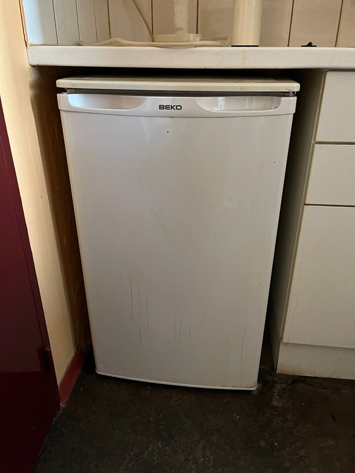 Beko fridge, Elektronische apparatuur, Vriezers en Diepvrieskisten, Ophalen, Gebruikt, Vrijstaand, Vrieskast