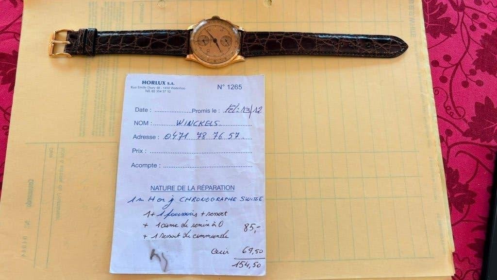 Montre Chronographe Swisse, Montre-bracelet, Autres marques, Or, Enlèvement