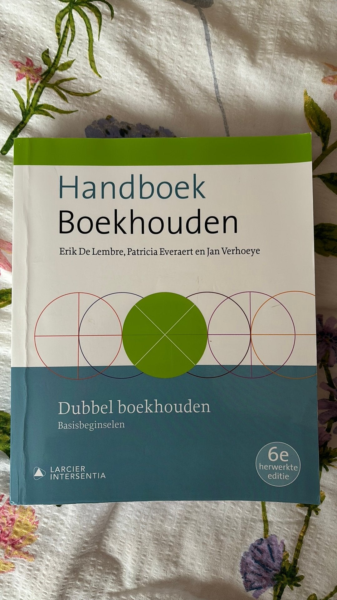 Handboek Boekhouden - Dubbel Boekhouden (zesde editie), Comme neuf, Enlèvement, Erik De Lembre; Patricia Everaert, Comptabilité et administration
