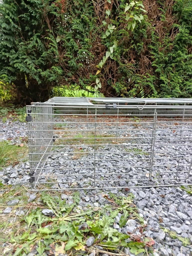 Cage acier  pour lapin, poule, cochon d'inde,...., Enlèvement, Comme neuf