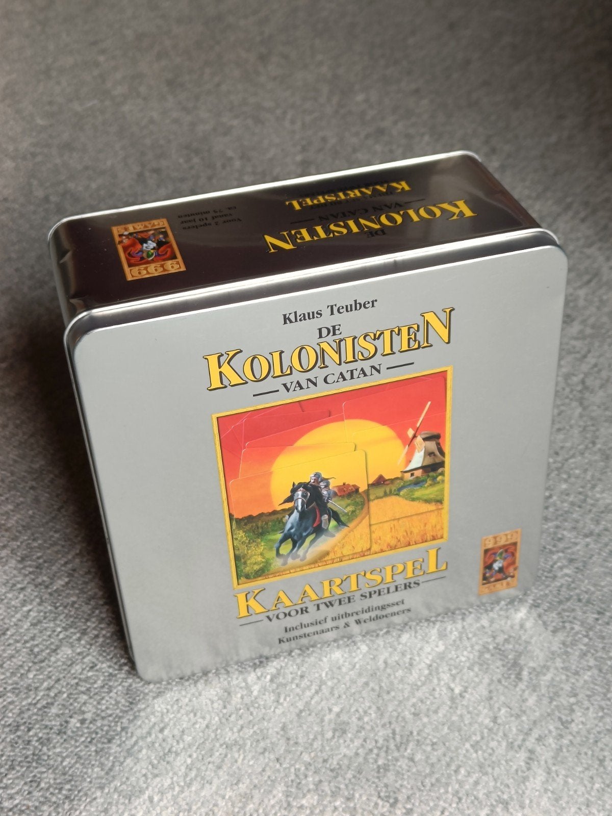 Kolonisten v. Catan - Kaartspel + uitbr. - Jubileumuitgave, Ophalen of Verzenden, 999 games