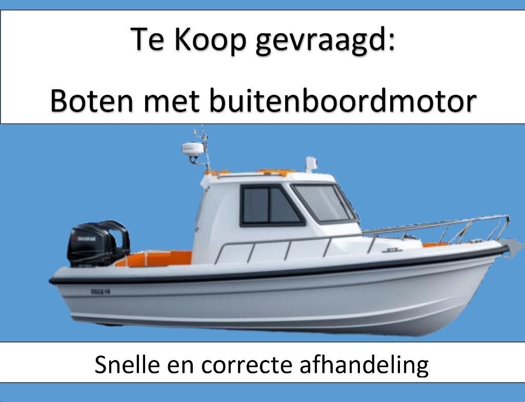 Te koop gevraagd, Ophalen, Zo goed als nieuw