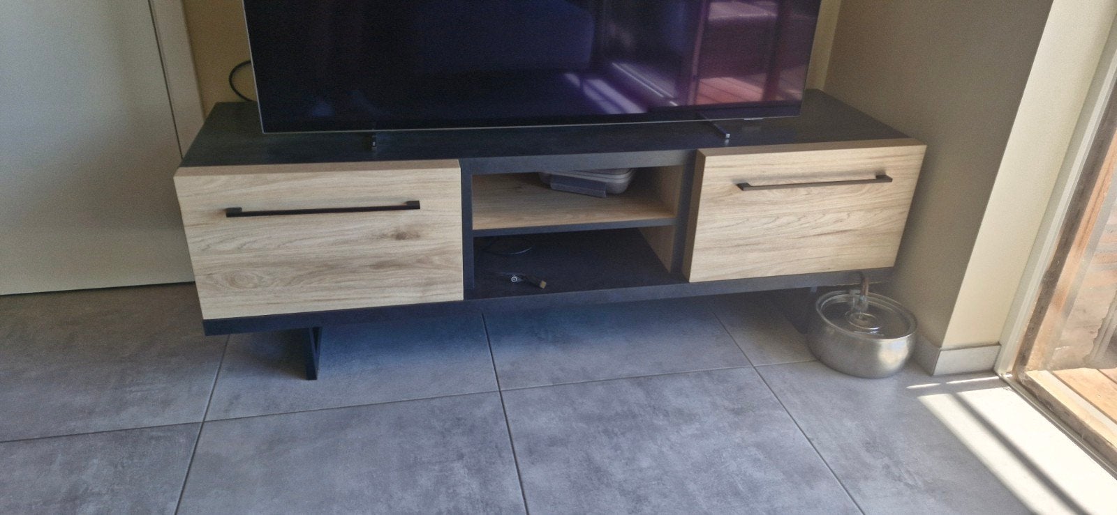 Tv meubel, Huis en Inrichting, Kasten |Televisiemeubels, Ophalen, 50 tot 75 cm, 150 tot 200 cm, Minder dan 100 cm