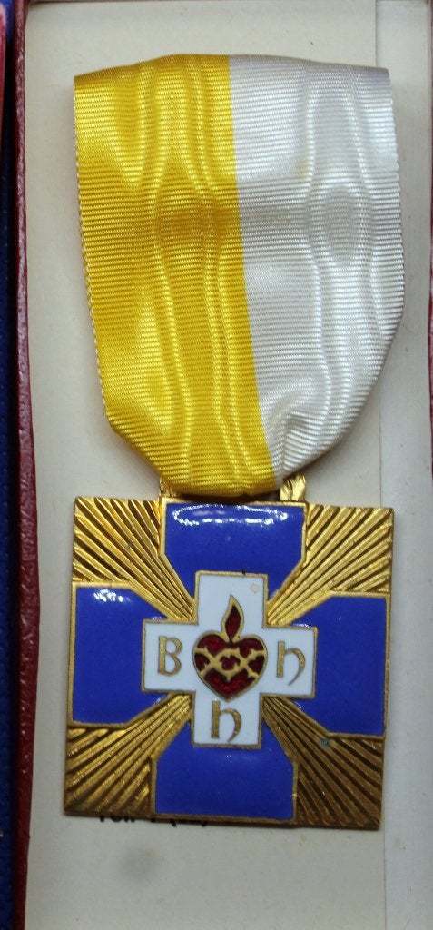 Belgische bloeddonor medaille BHH, Ophalen of Verzenden
