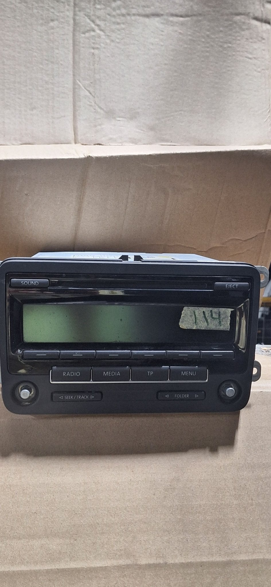 Originele Volkswagen RCD 310 Autoradio / CD-speler, Gebruikt, -, -, Ophalen of Verzenden