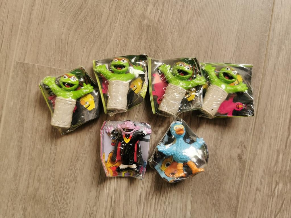 Mini figuurtjes Sesamstraat, Verzamelen, Poppetjes en Figuurtjes, Ophalen of Verzenden, Nieuw