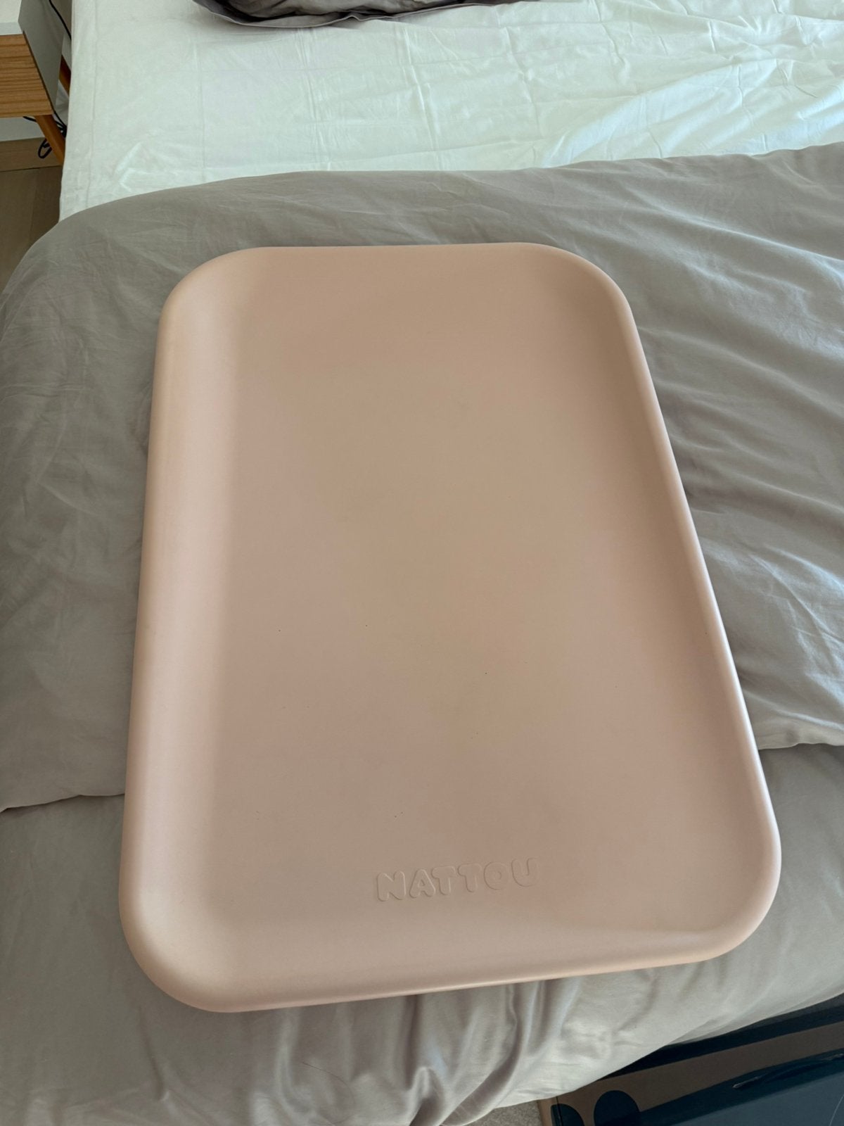 Matelas à langer Nattou Softy (PU foam) – excellent état, Enlèvement, Comme neuf, Matelas