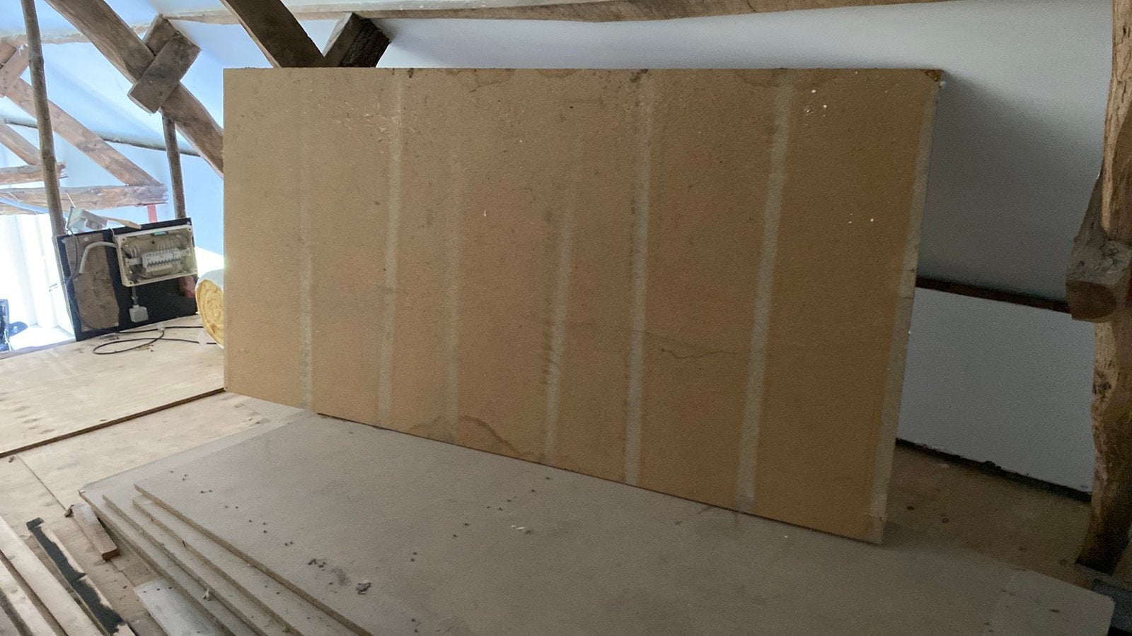 MDF platen 8 stuks gratis, Ophalen, Gebruikt