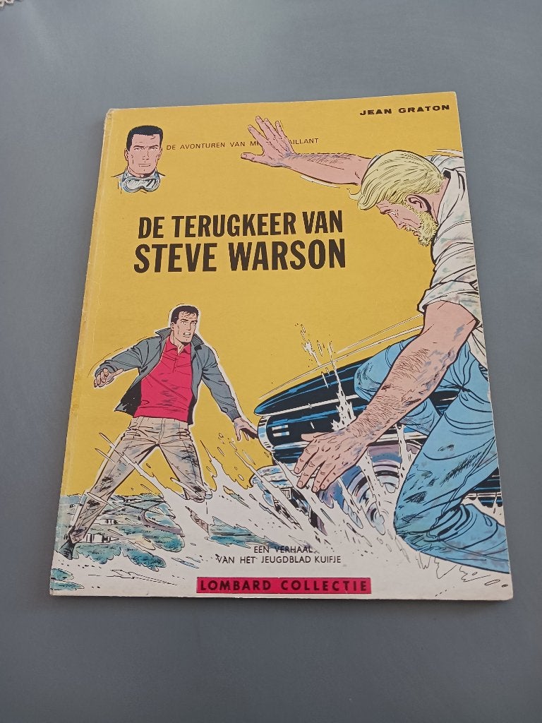 Michel Vaillant, Terugkeer V; Steve Warson, Lombard 1ste dr., Boeken, Eén stripboek, Ophalen of Verzenden