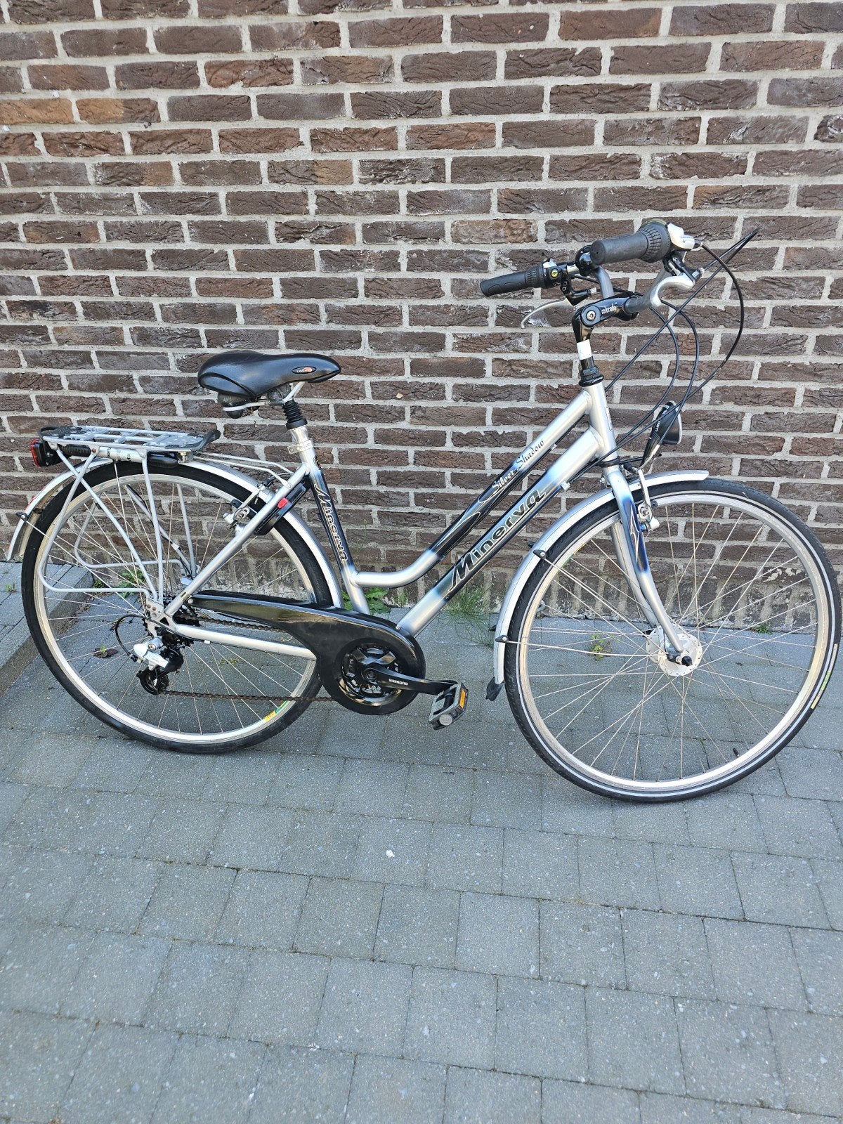 Damesfiets Minerva 28inch, Ophalen