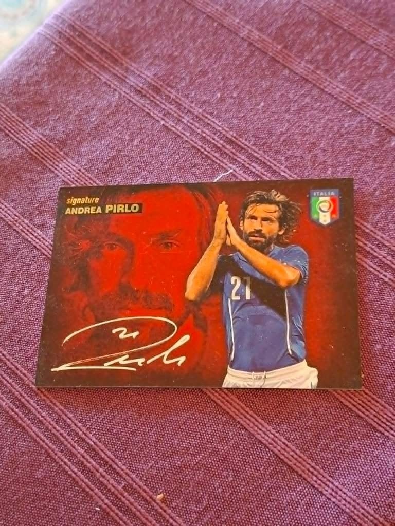 Panini / Voetbalkaart / Andrea Pirlo / Italië, Verzamelen, Ophalen of Verzenden, Gebruikt, Spelerskaart