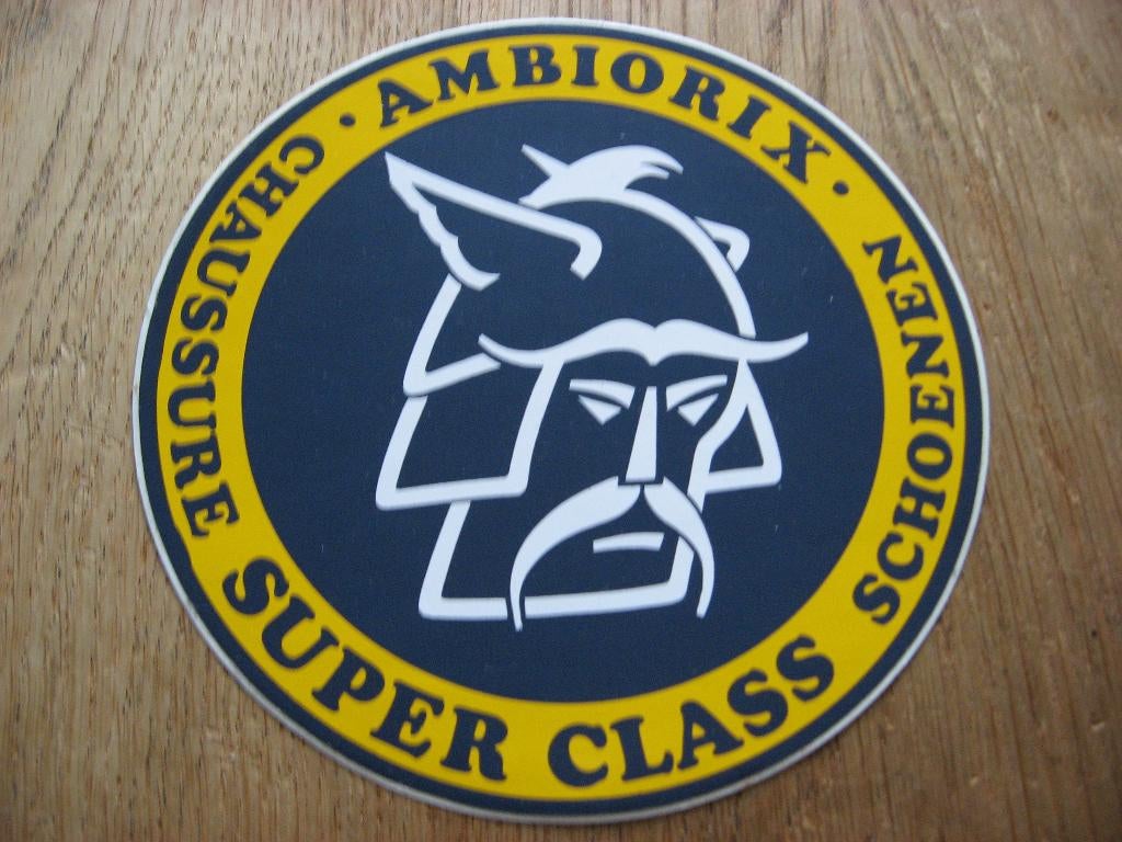 Ambiorix 13 cm Sticker, Ophalen, Asterix en Obelix, Nieuw, Plaatje, Poster of Sticker