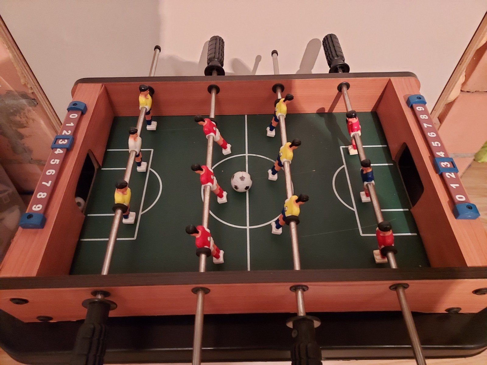 mini voetbaltafel retro, Kinderen en Baby's, Speelgoed | Voetbaltafels, Ophalen, Gebruikt