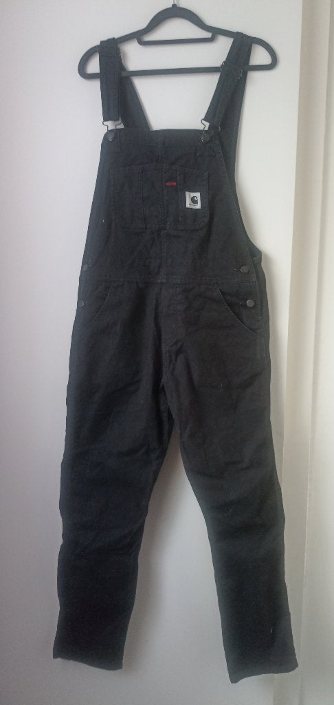 W' BIB OVERALL S, Kleding | Dames, Jumpsuits, Ophalen, Zwart, Zo goed als nieuw, Maat 36 (S)