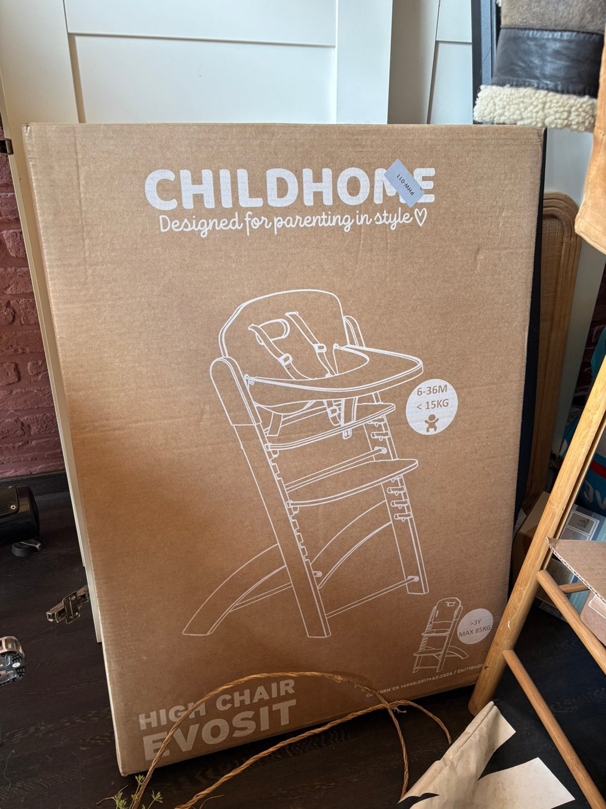 Childhome Evosit Meegroeistoel met Eettablet NIEUW, Ophalen of Verzenden, Nieuw