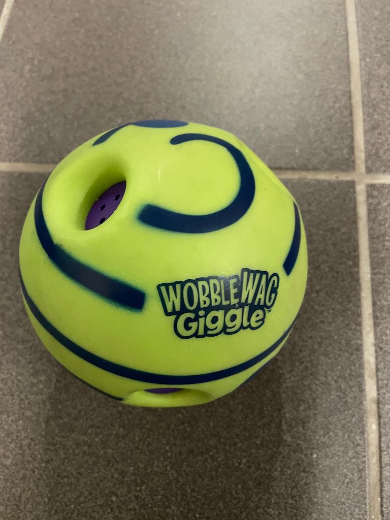 Wobblewag Giggle bal voor honden, Enlèvement, Utilisé, Jouets qui qouinent