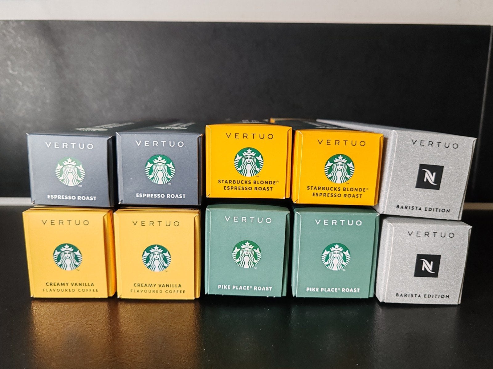 Verpakking van 100 capsules Nespresso Vertuo, Ophalen of Verzenden