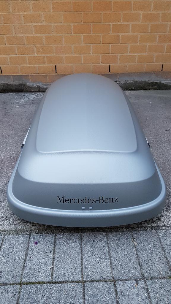 Mercedes-benz 400L dakkoffer in zeer goede staat.!, Auto diversen, Dakkoffers, Ophalen, Zo goed als nieuw