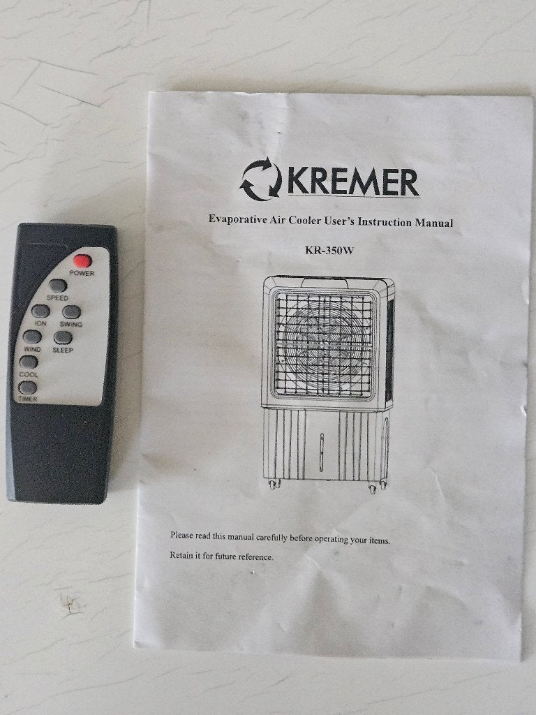 Te koop airco coler kremer, Electroménager, Enlèvement, Comme neuf, Ventilateur de sol