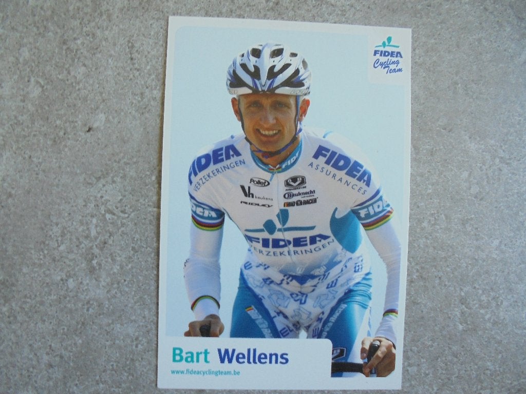 Wielerfoto Bart Wellens, Verzenden