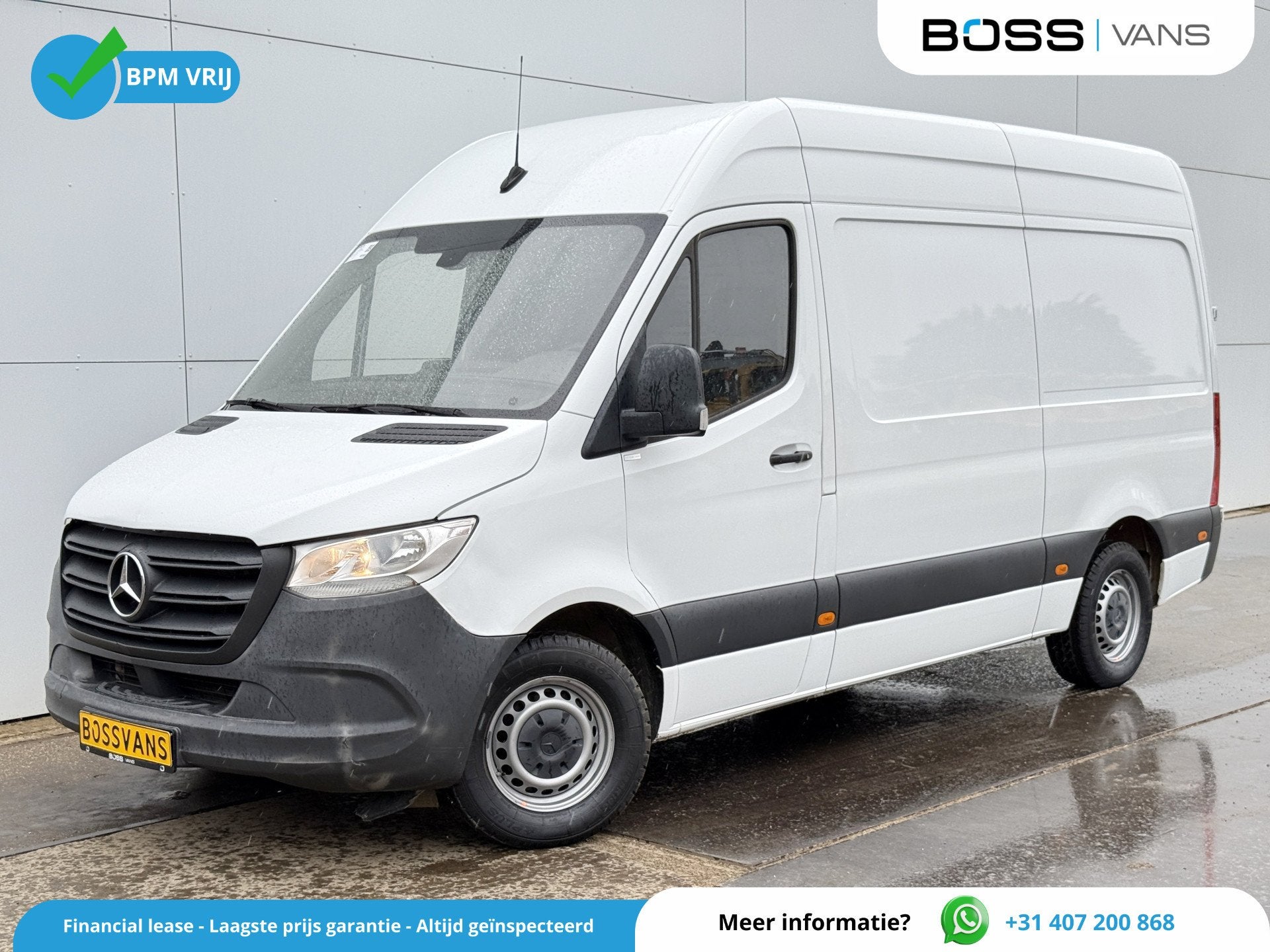 Mercedes-Benz Sprinter 315 1.9 CDI 150pk Automaat L2H2 Clima, Auto's, Bestelwagens en Lichte vracht, Automaat, Gebruikt, 4 cilinders