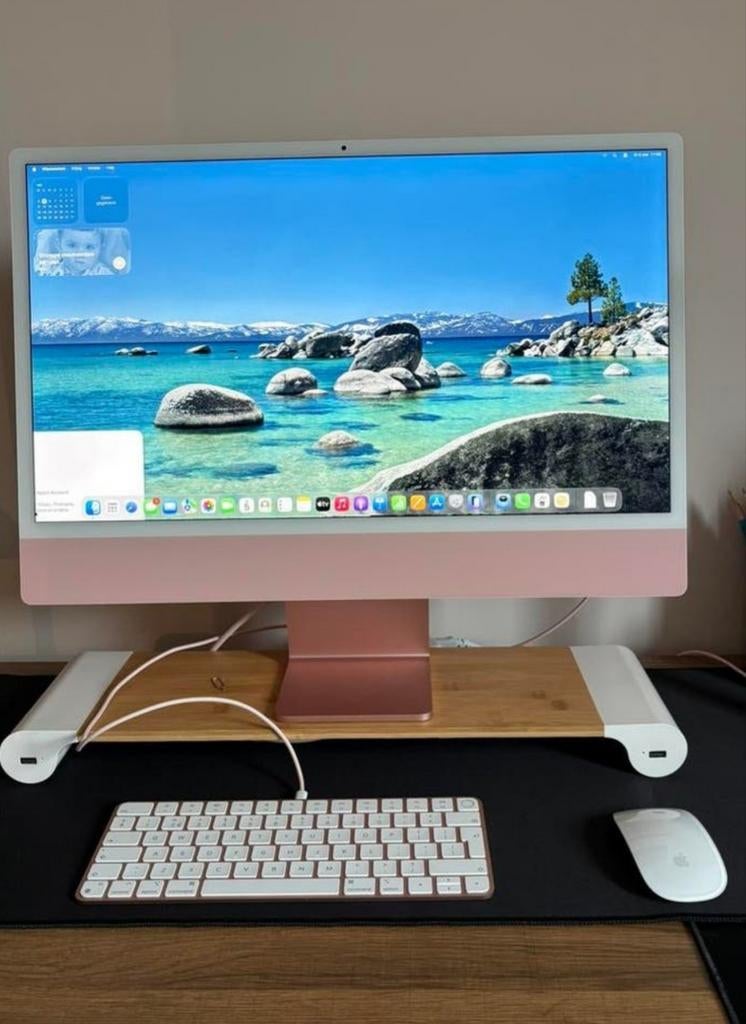 Imac 24 M1+Garantie, Informatique & Logiciels, Apple Desktops, Enlèvement, IMac