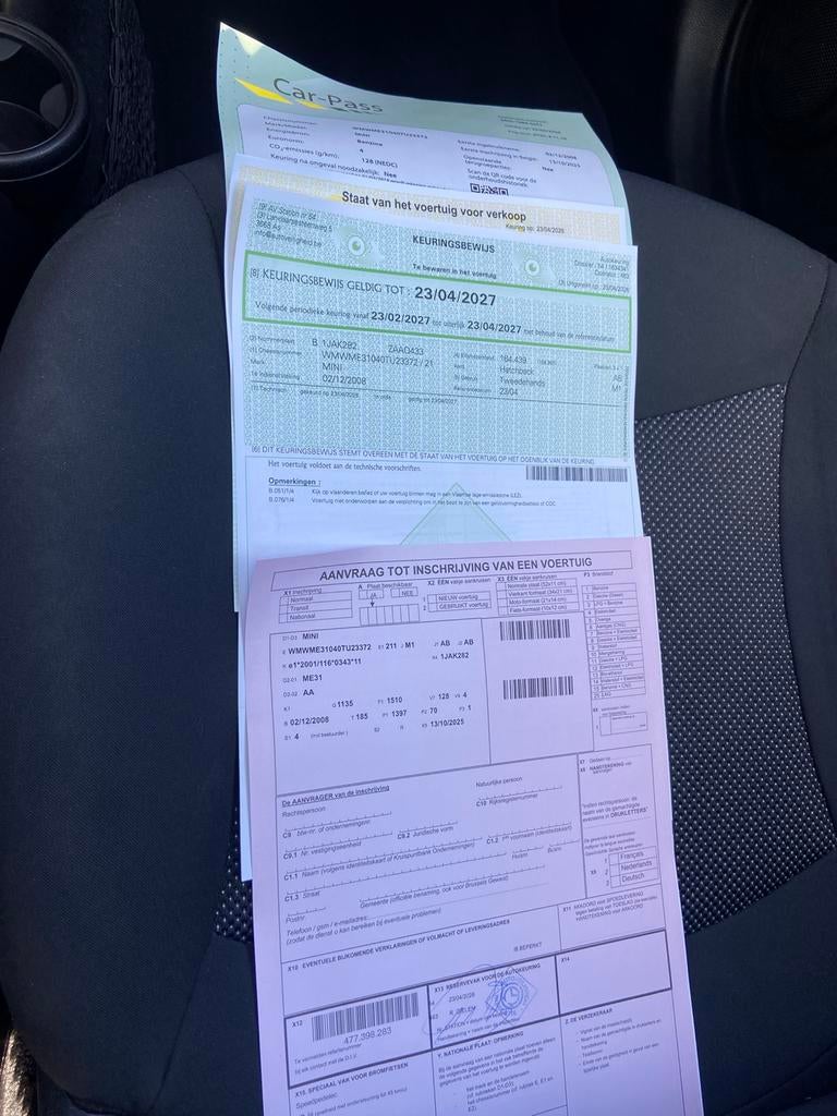 Mini cooper, Bedrijf, One, Te koop, Benzine