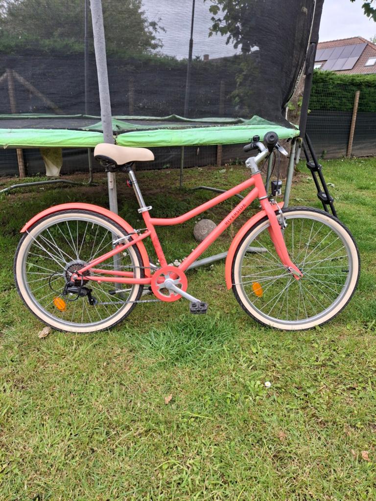 Kinderfiets, Fietsen en Brommers, Fietsen | Cruisers en Lowriders, Zo goed als nieuw, Dames, Ophalen