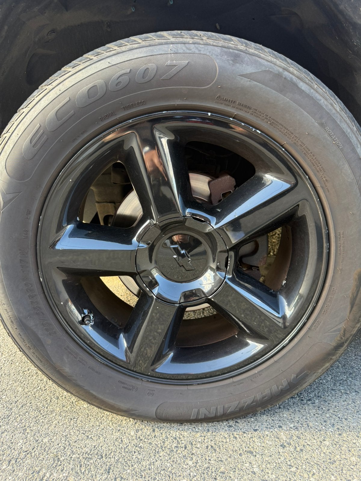 2 pneus mazzini 275/55/R20, Autos : Pièces & Accessoires, Enlèvement, Pneu(s)