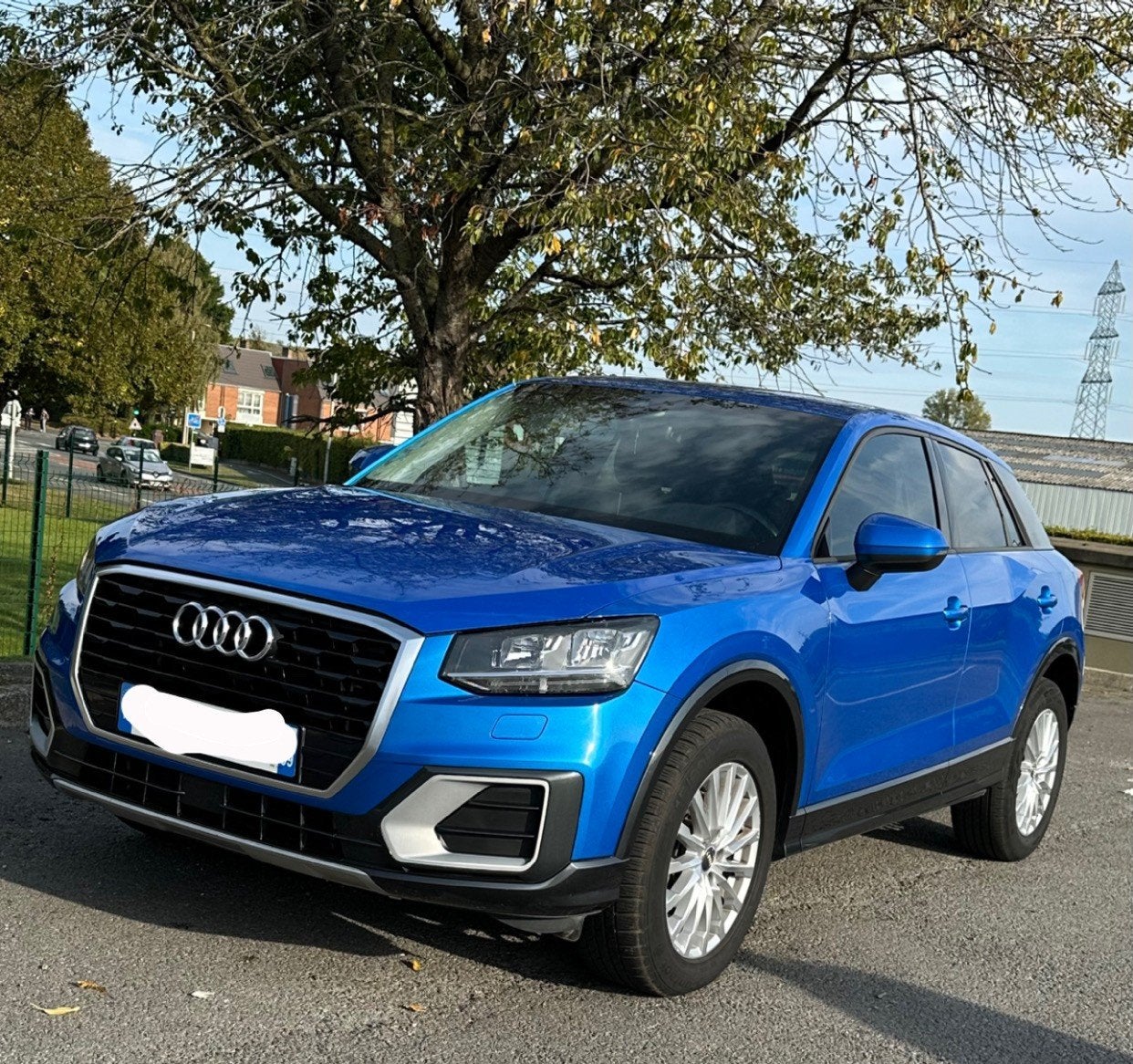 Audi Q2, Auto's, Blauw, Diesel, Particulier, Blauw