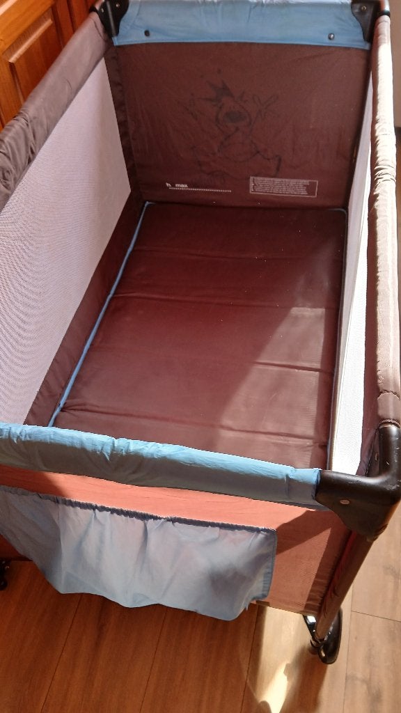 Lit bébé pliant+ matelas, Ophalen, Gebruikt, Ledikant