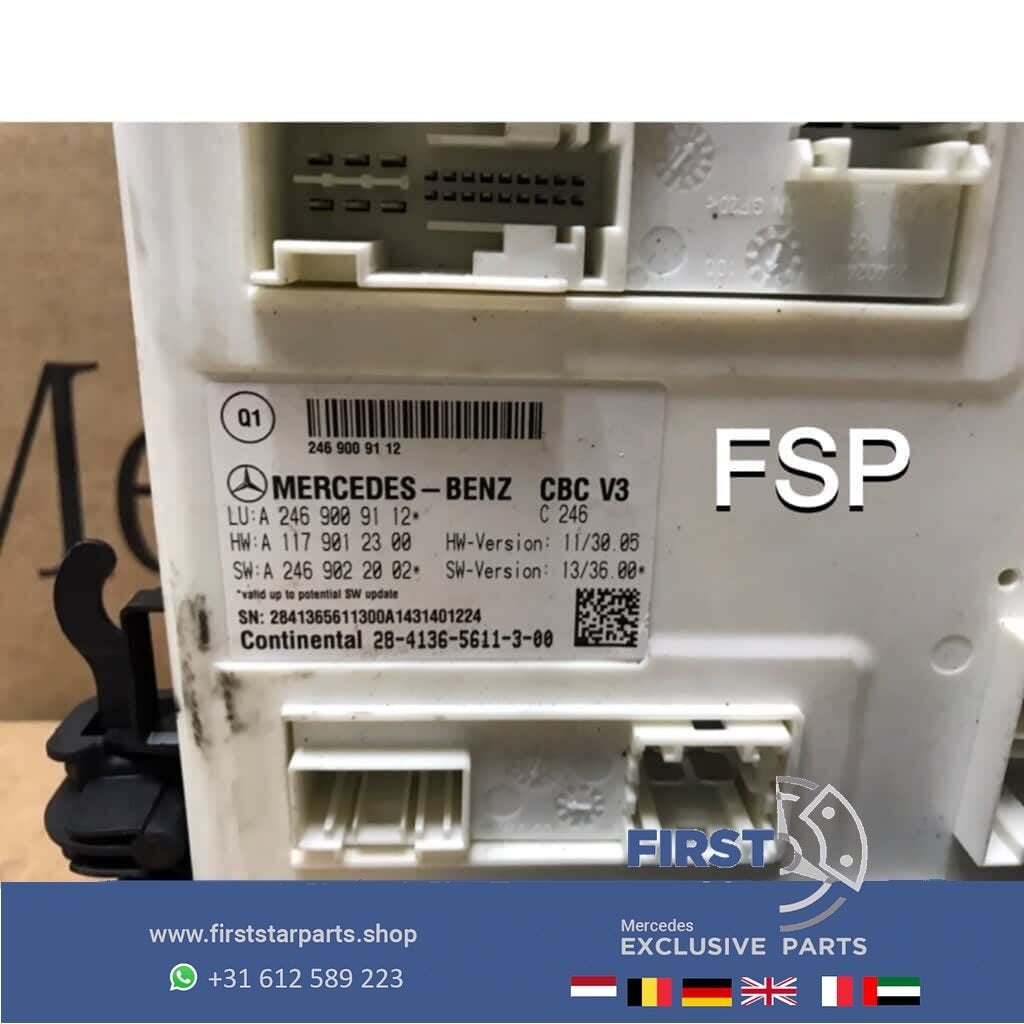 A2469009112 SAM MODULE W176 A W245 B W117 CLA W156 GLA KLASS, Utilisé, -, -, Enlèvement ou Envoi