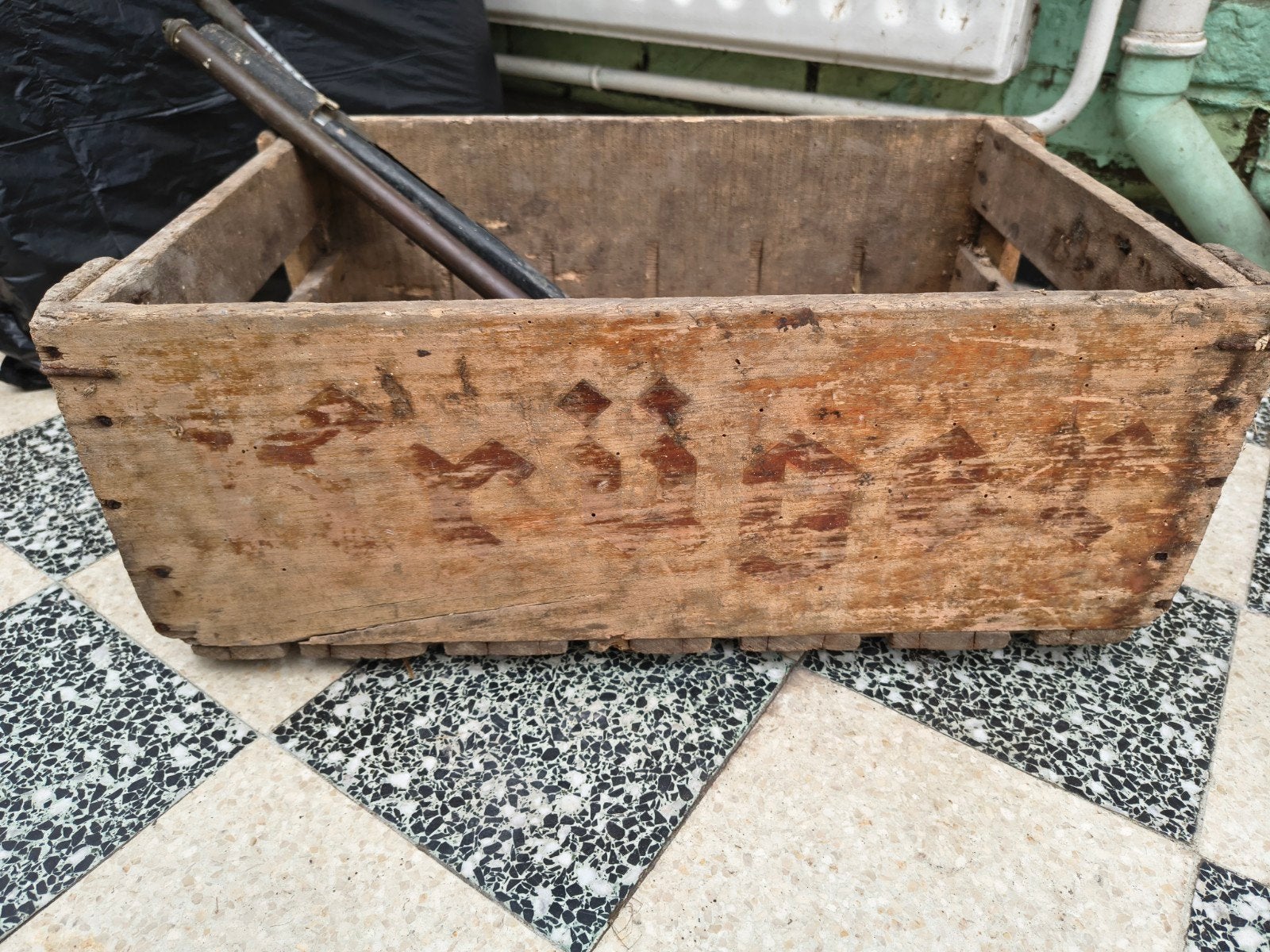 Houten Bierbak Krüger uit 1962, 50 à 100 cm, Enlèvement, Utilisé, 5 – 50