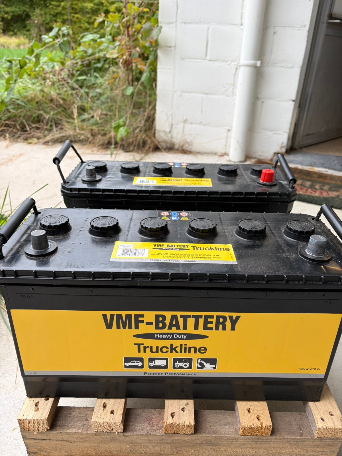 2x VMF Truckline Heavy Duty accu 12V 100Ah – 60026, Auto-onderdelen, Gebruikt