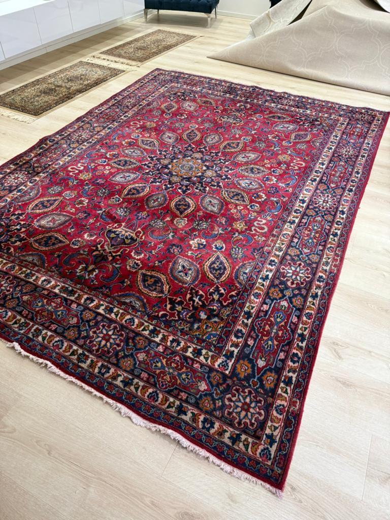 Handgeknoopt Perzisch tapijt 338 x 243 cm –  wollen tapijt, Huis en Inrichting, Stoffering | Tapijten en Vloerkleden, Ophalen