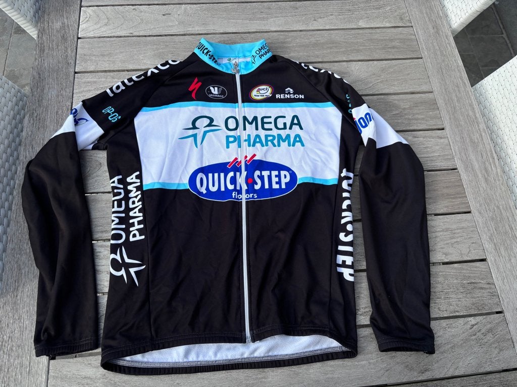 Omega Pharma Quick-Step vest XL, Fietsen en Brommers, Heren, Ophalen of Verzenden, Zo goed als nieuw, Vermarc