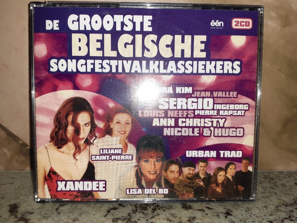 De Grootste Belgische Songfestivalklassiekers, 2CD, Cd's en Dvd's, Cd's | Verzamelalbums, Ophalen of Verzenden, Zo goed als nieuw