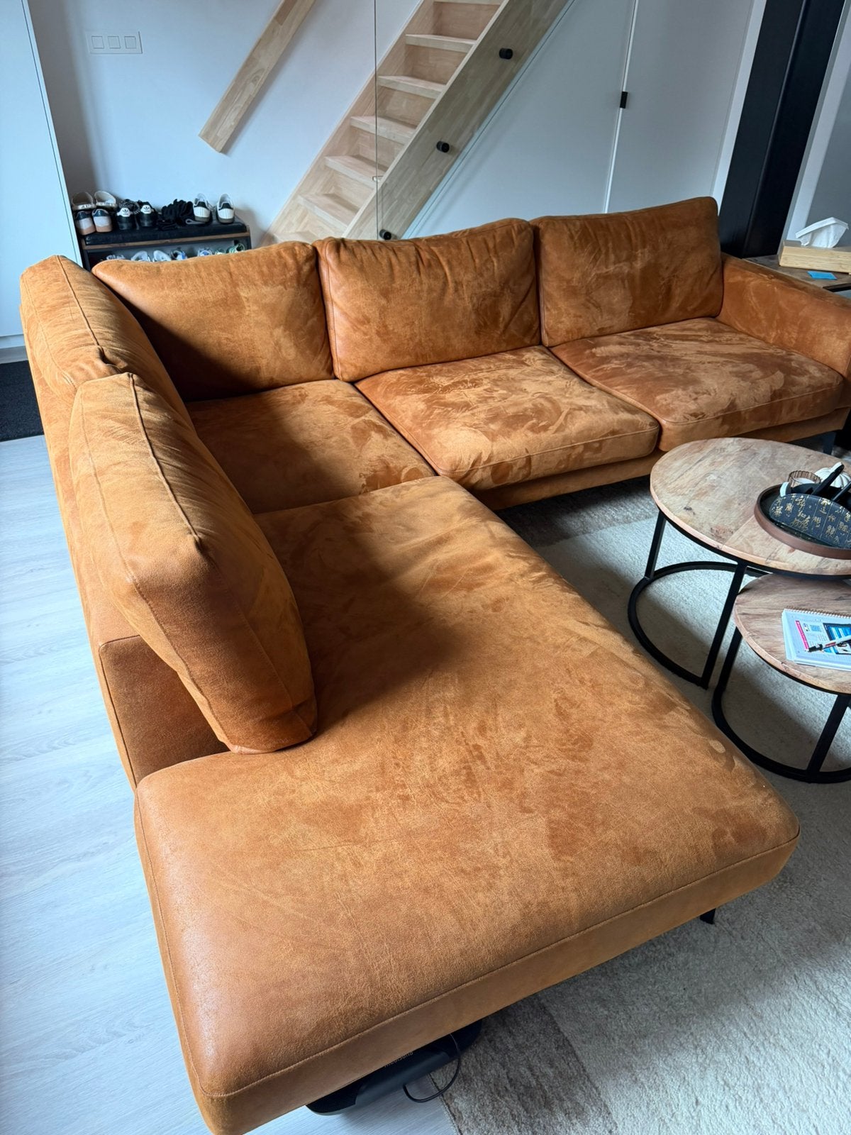 Hoeksalon (cognac), Huis en Inrichting, Ophalen, Zo goed als nieuw